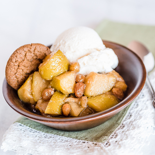 Recipe - Slow Cooker Apple Ginger Compote