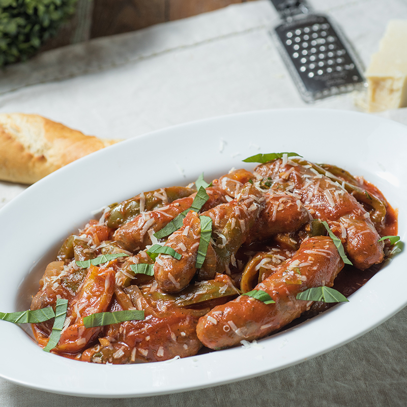 Recipe - Slow Cooker Sausage and Peppers
