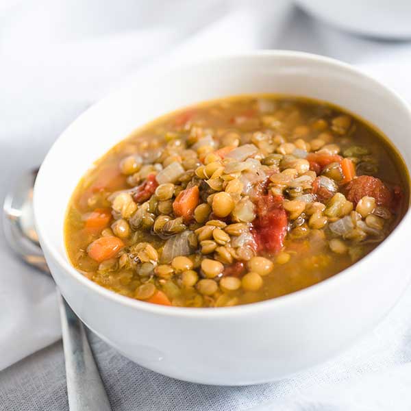 Slow Cooker Vegetarian Lentil Soup | HamiltonBeach.com