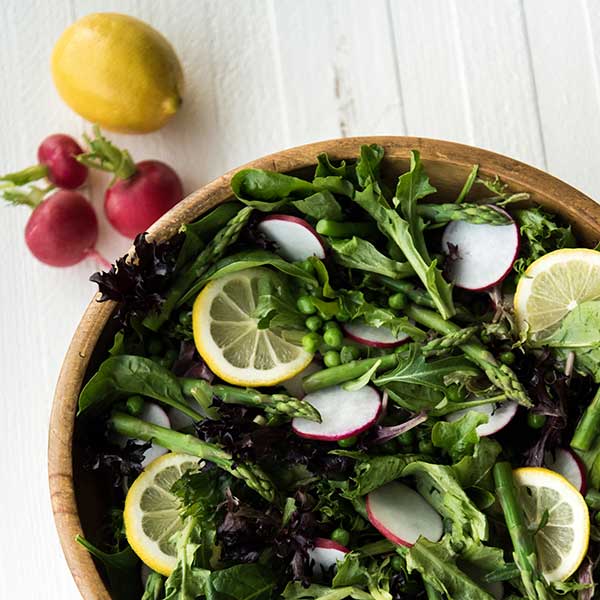 Recipe - Spring Green Salad with Radishes