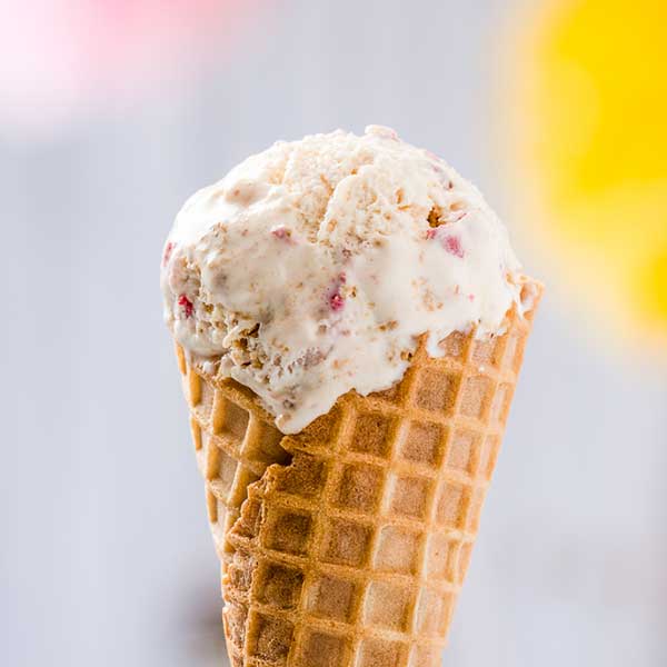 Recipe - Strawberry Cheesecake Ice Cream