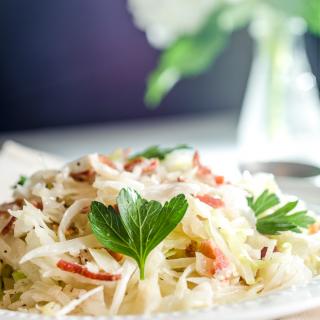 Blog for Creamed Cabbage with Bacon