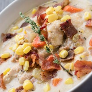 Blog for Slow Cooker Chicken and Corn Chowder