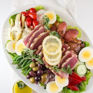 Blog for Nicoise Salad with Grilled Tuna