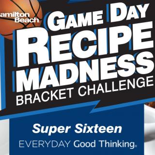 Blog for Game Day Recipe Madness Bracket Challenge: Super Sixteen