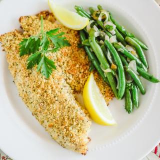 Blog for Baked Parmesan Crusted Tilapia for Two