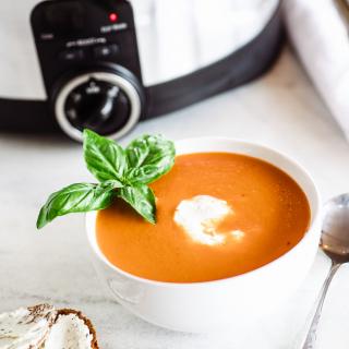 Blog for Fresh Slow Cooker Tomato Soup