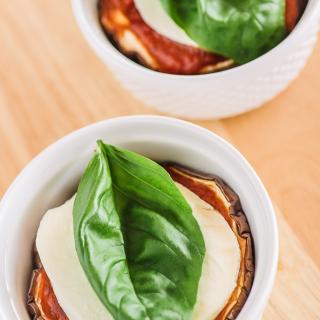 Blog for Healthy Baked Eggplant Parmesan Stacks