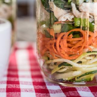 Blog for Mason Jar Meal: Instant Noodle Soup with Spiralized Veggies