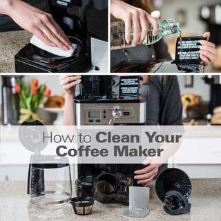 Click for How To Clean Your Coffee Maker