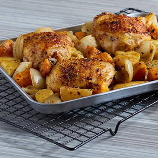 Related recipe - Chicken Thighs with Roasted Rosemary Root Vegetables
